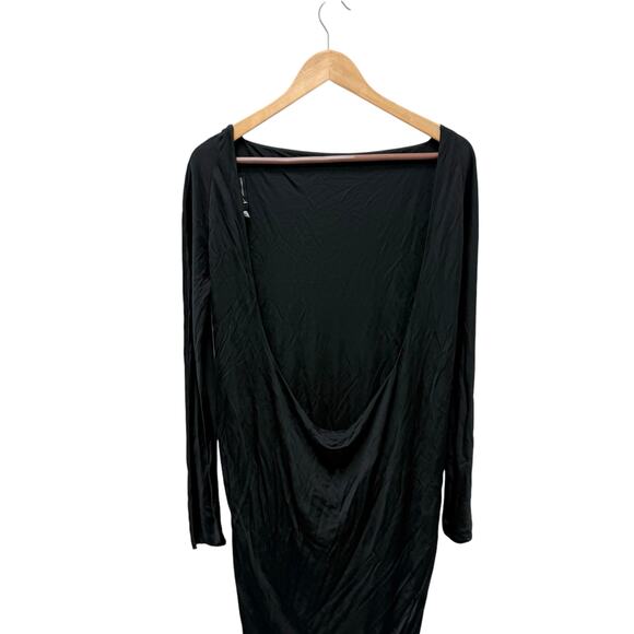 Dsquared2 Black Mini Dress Open Back Women’s Size Medium - Picture 7 of 12